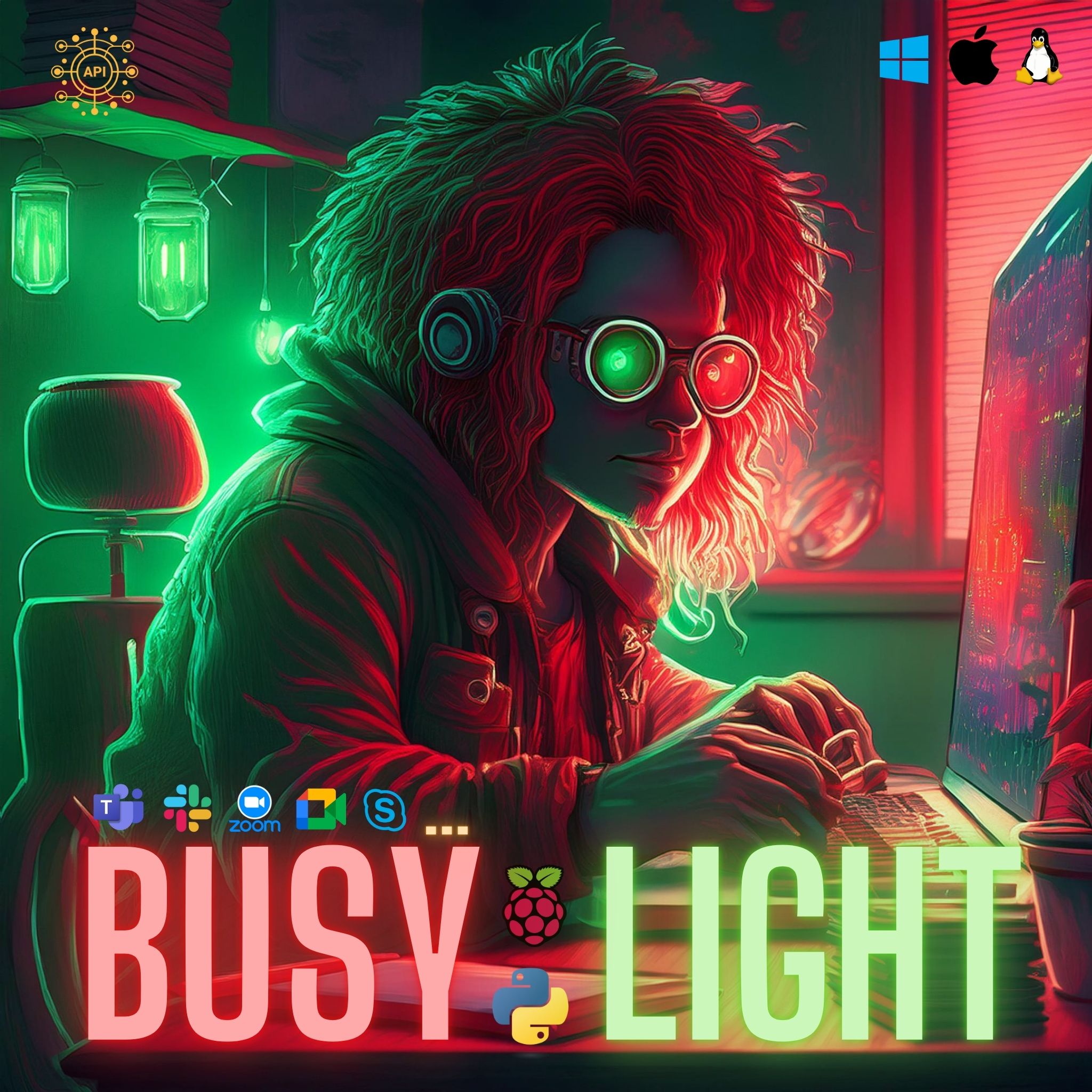 Busylight – Un semáforo para teletrabajar – DIY