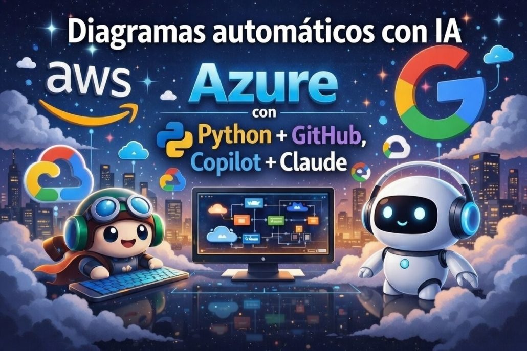 De IaC a DaC: Genera Diagramas de Arquitectura Cloud automáticamente con Python + IA Gratis